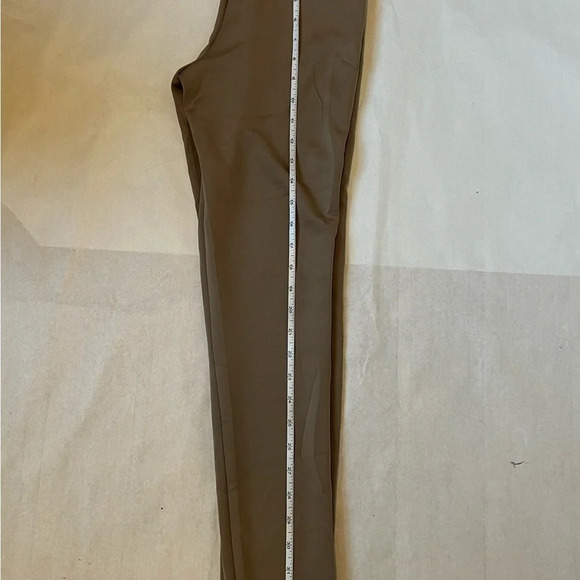 Women’s Beige Nude Leggings With Zip Accents On The Sides Size S Forever 21 - Picture 8 of 11